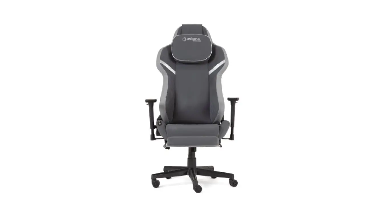 Массажное кресло Askona Smart Jet Office Relax цвет серый Askona фото - 1 - большое изображение